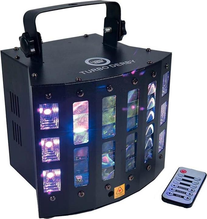 Immagine prodotto No Name LIGHT4ME TURBO DERBY + laser + UV + stroboscopio + telecomando