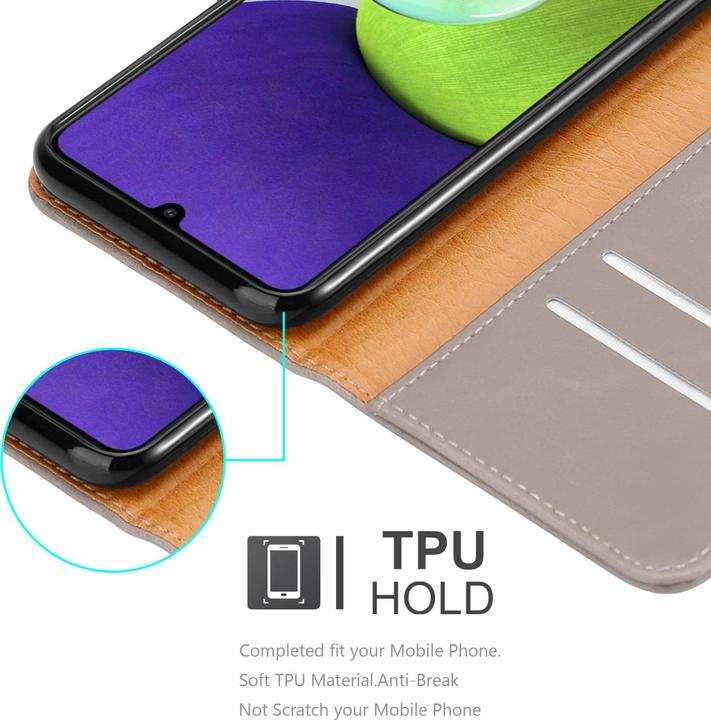 Immagine prodotto Cadorabo Copertina di lusso per libri (Samsung Galaxy M22, Samsung Galaxy A22, Samsung Galaxy A32)