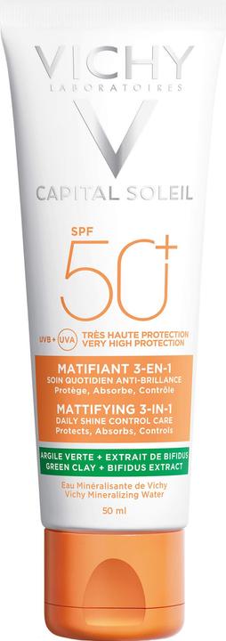 Actual product image Vichy Capital Soleil Mattifying (Suntan cream, SPF 50, 50 ml, 73 g)