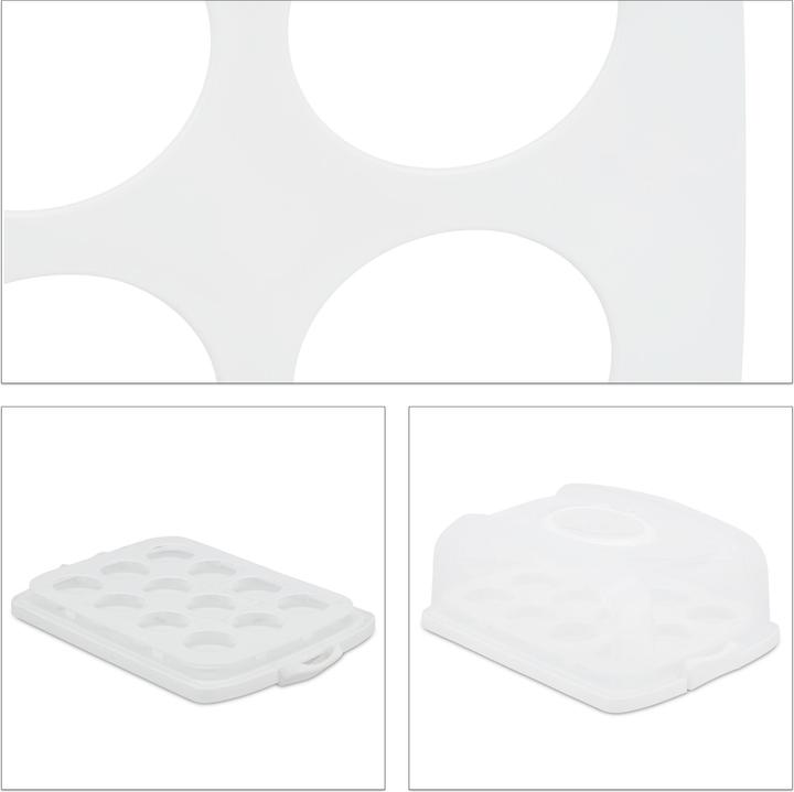 Immagine prodotto Relaxdays Contenitore rettangolare per torte