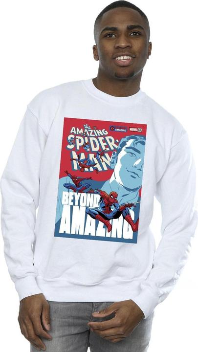 Produktbild SpiderMan Beyond Amazing Cover Sweatshirt (L)
