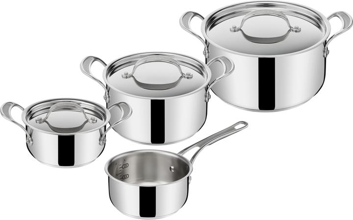 Actual product image Tefal Jamie Oliver Cook's Classic Set (16 cm, Pan set + pot set, Stainless steel)