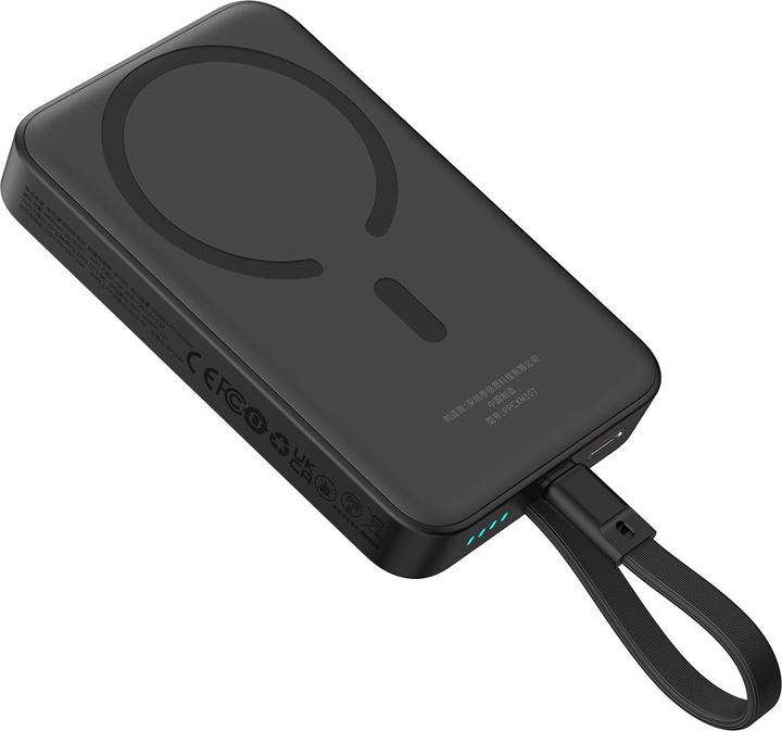 Immagine prodotto Baseus Powerbank Magnetic Mini 10000mAh 30W MagSafe (nero) (10000 mAh, 30 W, 37 Wh)