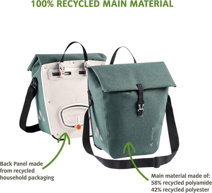 Immagine prodotto Vaude ReCycle Back Single (30 l, Borsa portapacchi)
