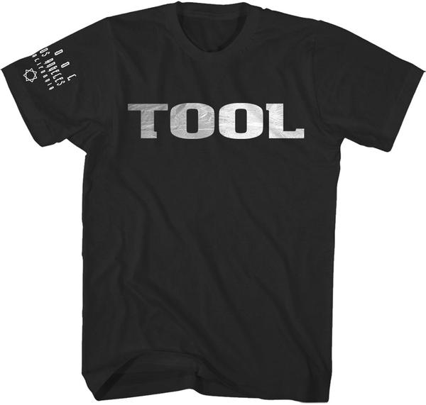 Produktbild Rock Off Tool Unisex Tee: Metallic Silver Logo (S)