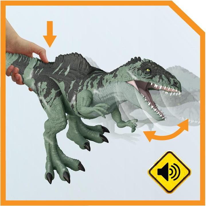 Immagine prodotto Jurassic World Strike N' Roar Giganotosaurus