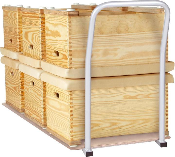 Actual product image Sport-Thieme Transport trolley for 1- and 3-part jumping boxes