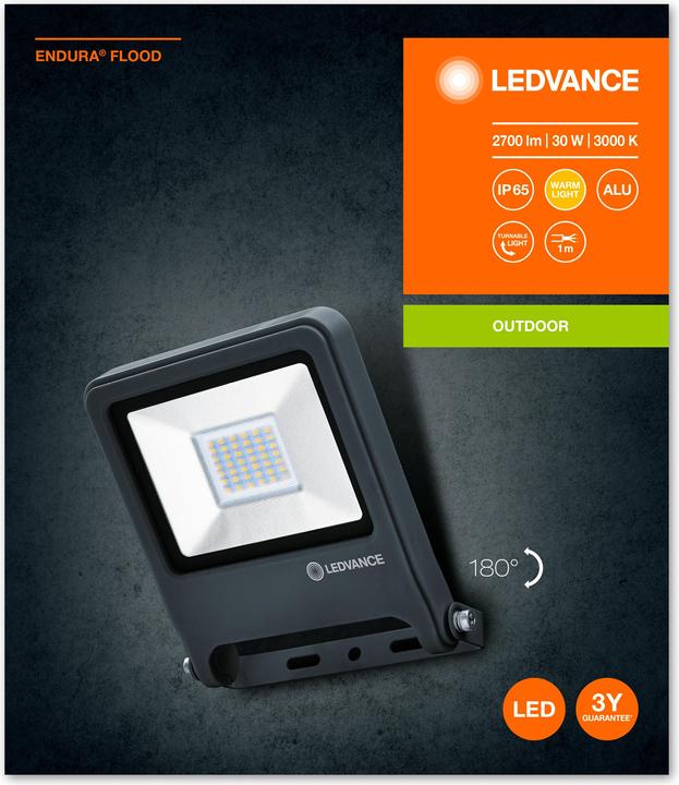 Actual product image Ledvance Endura Flood (2700 lm, IP65)