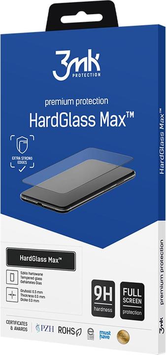 Produktbild 3MK Hardglass Max Bildschirmschutz (1 Stück, Samsung Galaxy S20 Ultra)