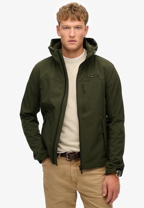 Image du produit Superdry HOODED SOFT SHELL TREKKER JKT Heren Jas (M)