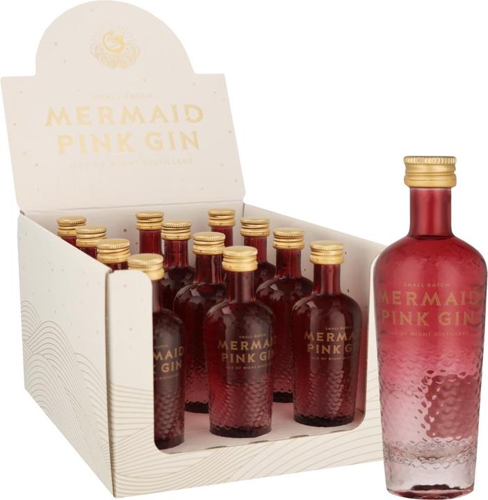 Image du produit EPOS Mermaid Pink Gin Mini 38% Vol. 0,05l
