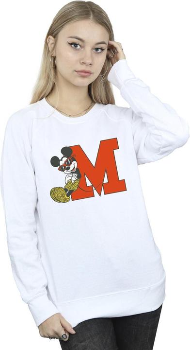 Actual product image Disney Womens/Ladies Mickey Mouse Leopard Trousers Sweatshirt (S)