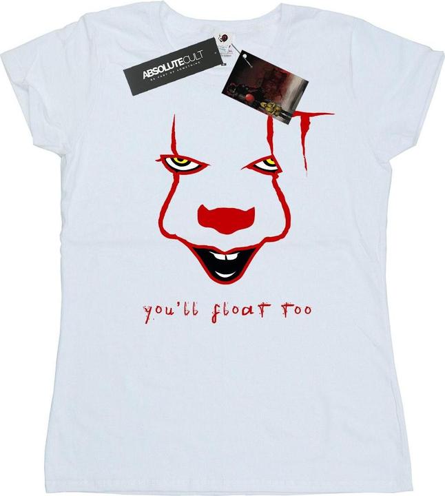 Actual product image Universal Textiles Womens/Ladies Pennywise Float Cotton T-Shirt (L)