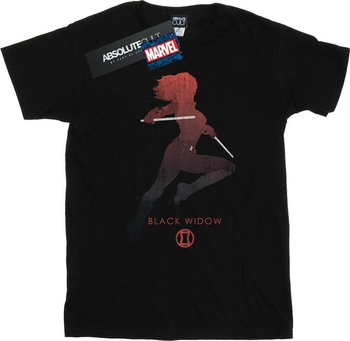 Immagine prodotto Black Widow Silhouette Maglietta Ampia Donna (S)