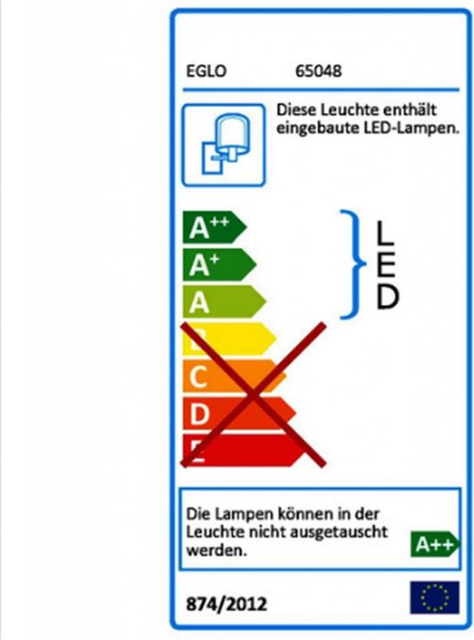Label énergétique EGLO SAKEDA PRO LED-Wandl. m.Sensor ant. (650 lm, IP44)