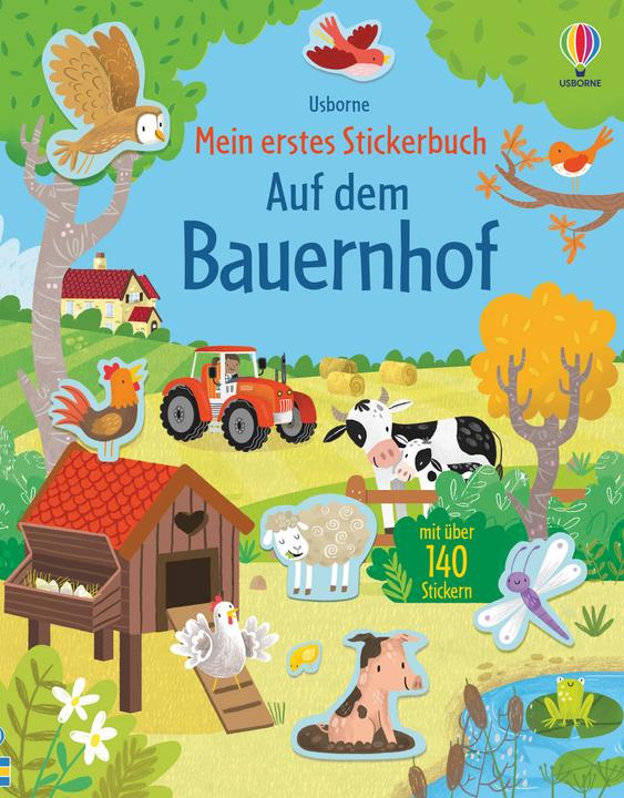 Immagine prodotto Mein erstes Stickerbuch: Auf dem Bauernhof (Tedesco, Kristie Pickersgill, Jordan Wray, 2021)
