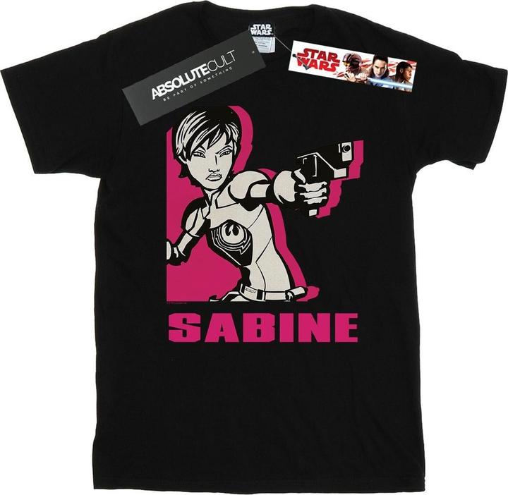 Immagine prodotto Star Wars Rebels Sabine Maglietta Ragazze (140, 146)