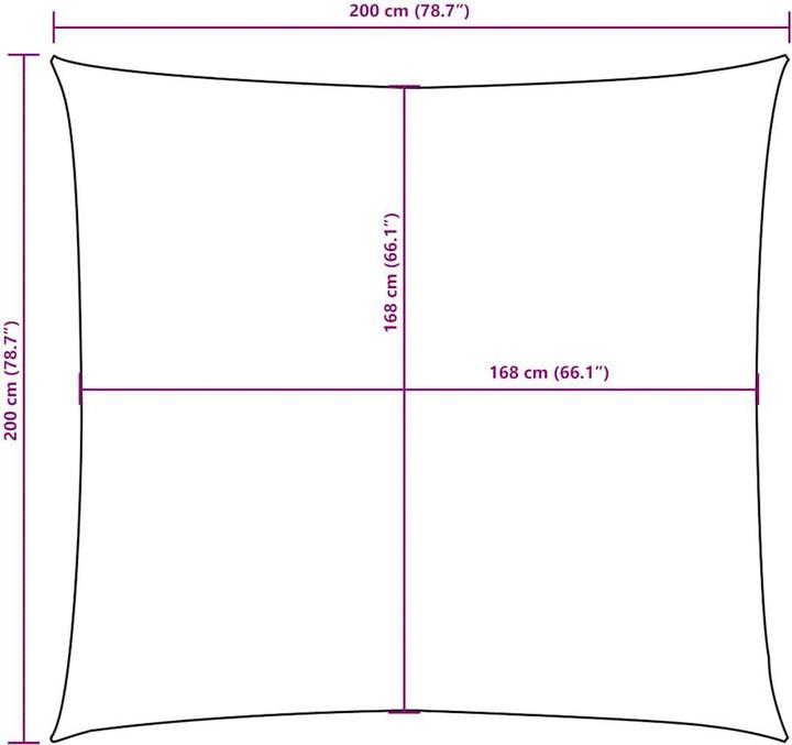 Actual product image VidaXL Fatianova (200 x 200 cm)