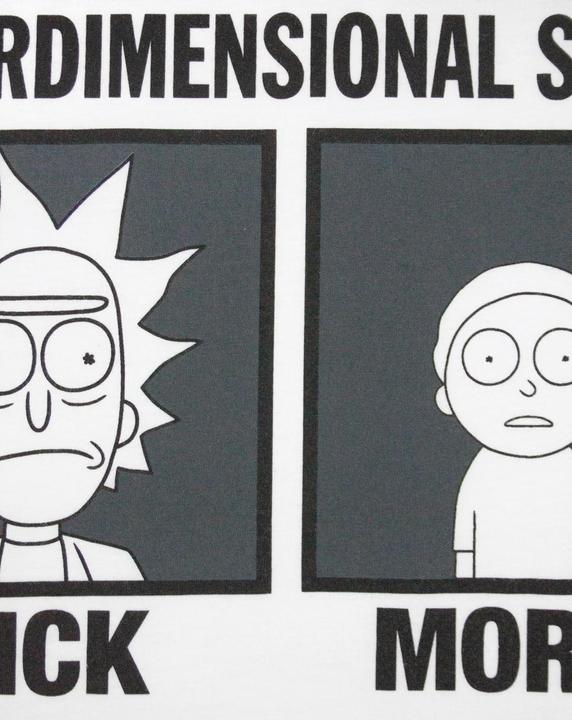 Actual product image Rick And Morty Mens Wanted Poster T-Shirt (XL)
