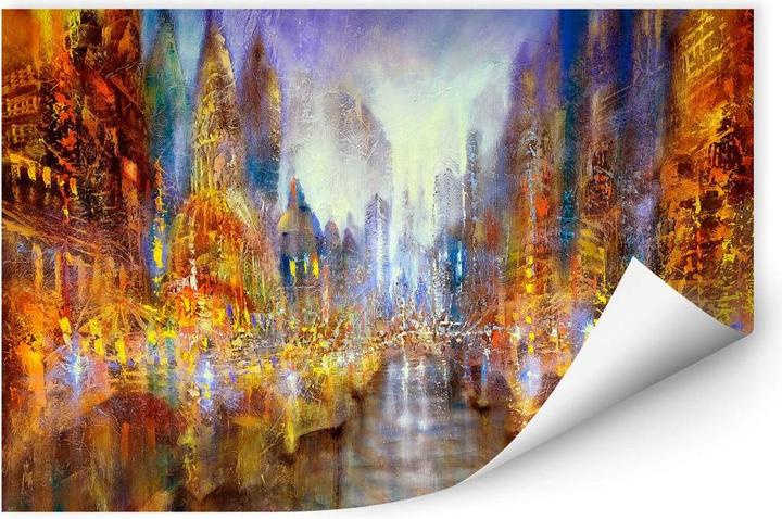 Immagine prodotto Trenddeko Schmucker - Città delle luci (100 x 70 cm)