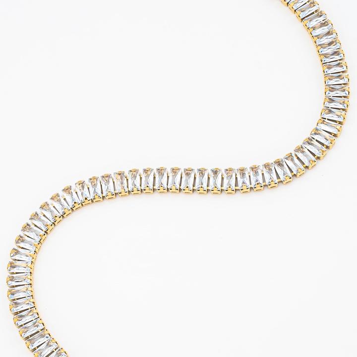 Immagine prodotto Sensora Jewelry Collana Baguette (Acciaio inossidabile)