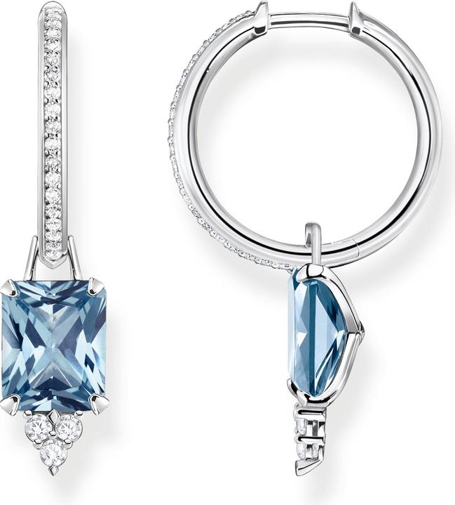 Actual product image Thomas Sabo Creoles Aqua Stone silver (925 silver)