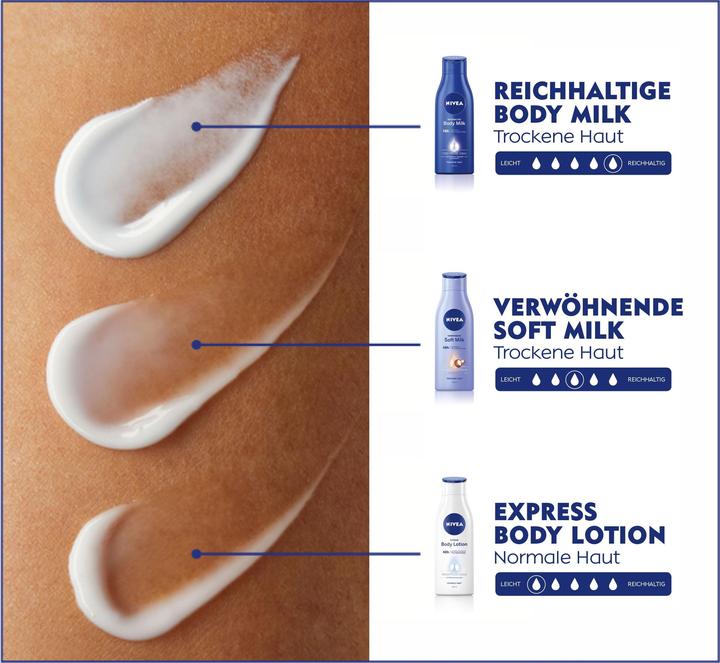 Produktbild NIVEA Reichhaltige Body Milk (Körpermilch, 625 ml)