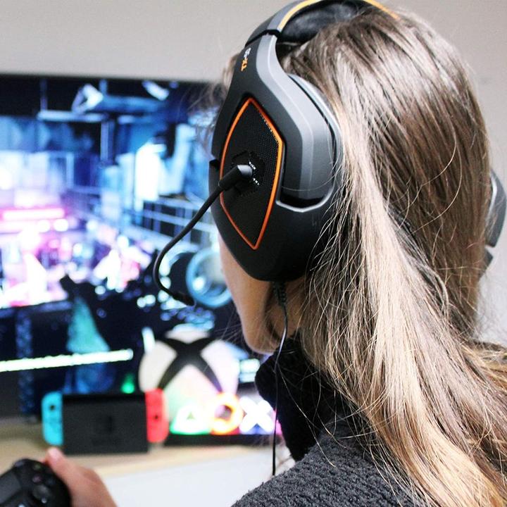 Immagine prodotto Gioteck Auricolare TX50 cabelg.Stereo 3.5mm Bu, 1.4m PS4, Xbox (Cablato)
