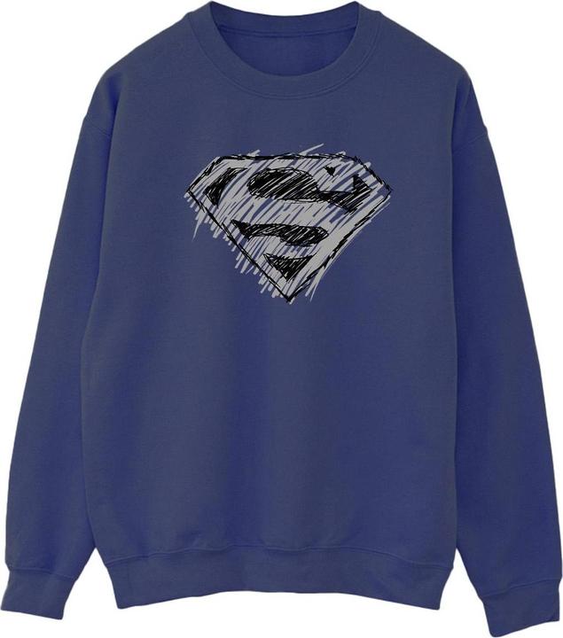 Produktbild Superman Logo Sketch Sweatshirt (XXL)