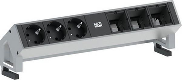 Produktbild Bachmann DESK 2 Verlängerungsschnur (3 x, CEE 7/3, 0.20 m)