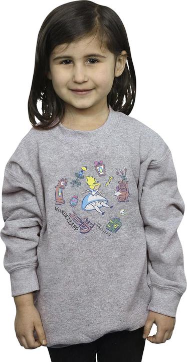 Immagine prodotto Disney Felpa da ragazza Alice in Wonderland Falling (152, 158)