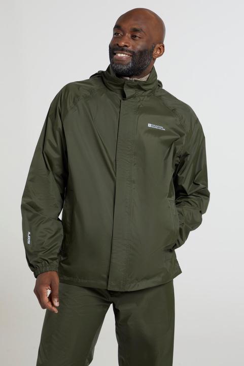 Actual product image Mountain Warehouse Mens Pakka II Waterproof Jacket (XL)