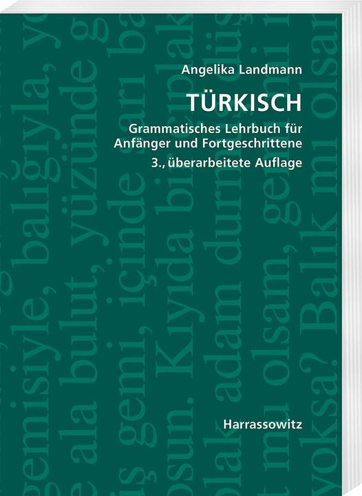 Actual product image Türkisch Grammatisches Lehrbuch für Anfänger und Fortgeschrittene (German, Turkish, Angelica Landmann, 2023)