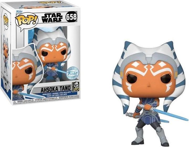 Immagine prodotto Funko Pop! Disney Star Wars: Clone Wars - Ahsoka Tano (Edizione Speciale) #658 Bobble-Head Vinyl Figure