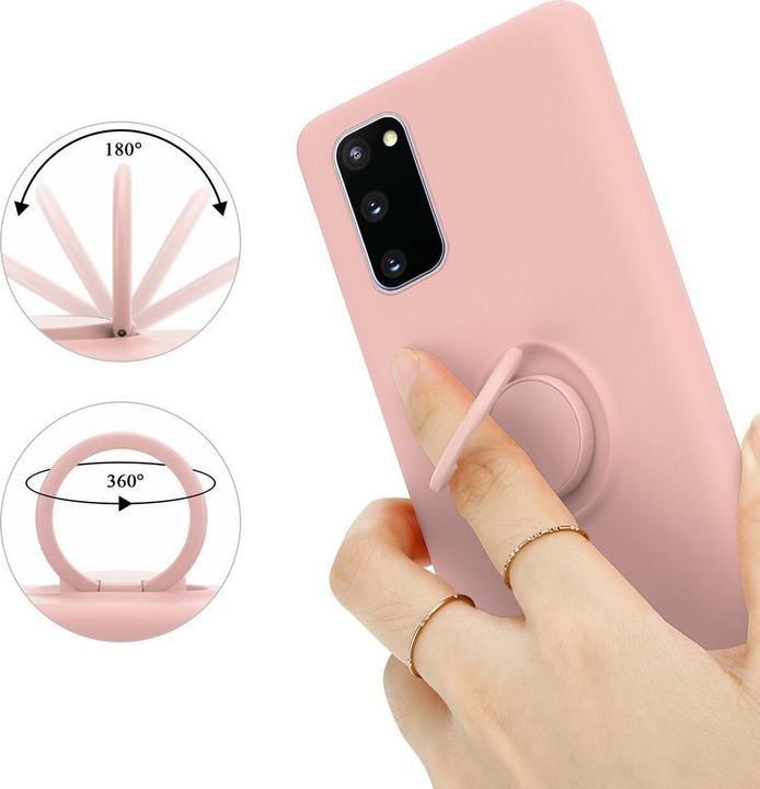 Image du produit Cadorabo TPU Liquid Ring Silicone Case Cover (Samsung Galaxy S20 FE)