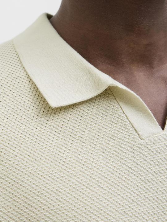 Produktbild Jack & Jones Jprcceaston Knit Split Neck Ss Sn (L)