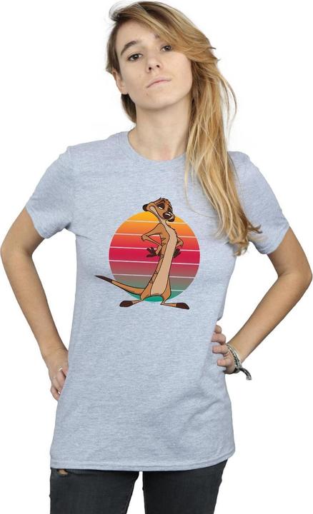 Immagine prodotto Disney The Lion King Timon Sunset Maglietta Ampia Donna (M)