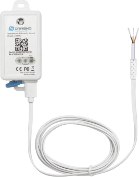 Produktbild Dragino LHT65N-DC LoRaWAN Öffnen/Schliessen potentialfreier Kontakt 868MHz