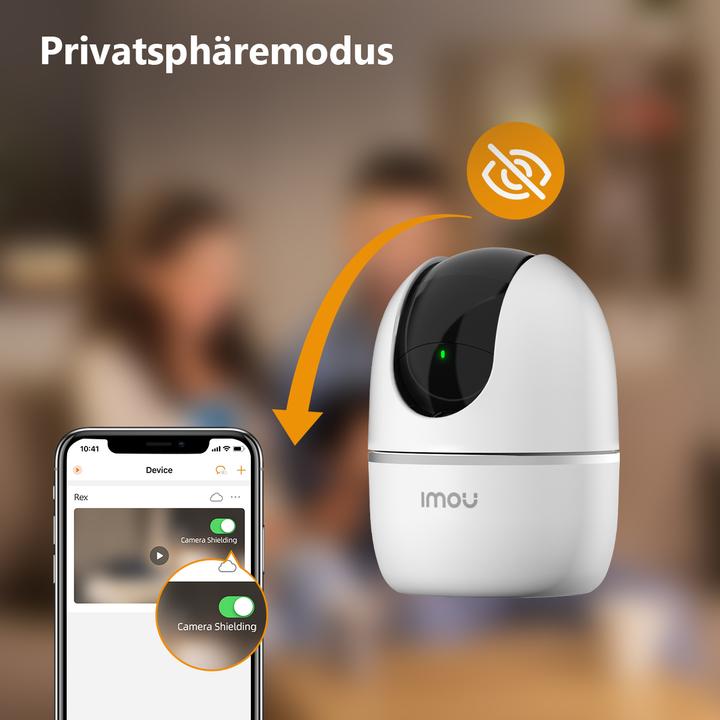 Actual product image Imou A1 WiFi Pan&Tilt Surveillance Camera 360° Coverage (1920 x 1080 Pixels)