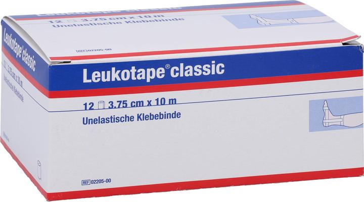 Immagine prodotto BSN Leukotape® classic economy Pac 3,75 x 10 m 12 pezzi bianco (10 m)