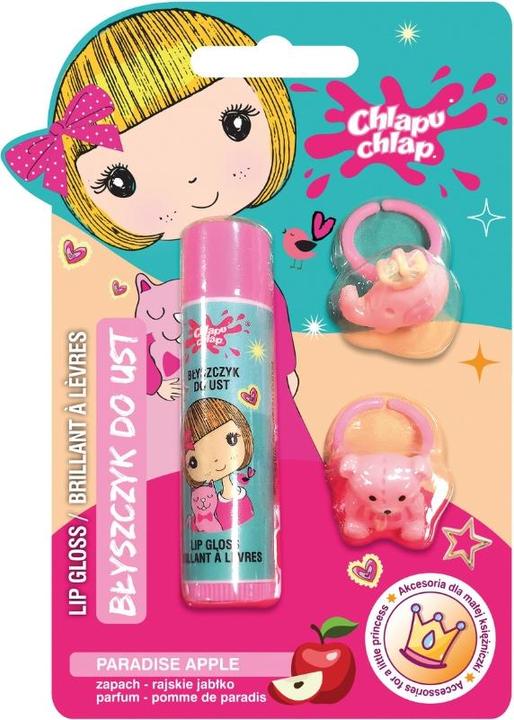 Chlapu Chlap Splap Splap Lip Gloss Apfel + 2 Ringe