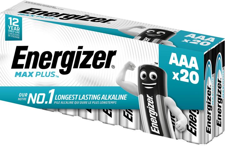 Produktbild Energizer Max Plus Micro (AAA) 20 Stück (20 Stk., AAA)