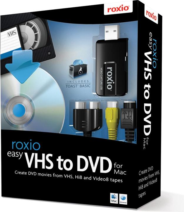 Roxio Easy VHS to DVD (1 User, unlimited)