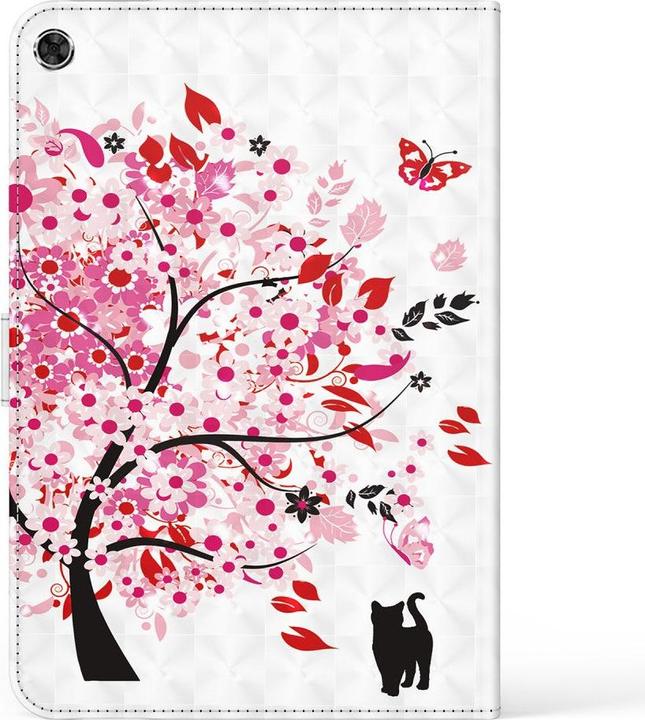 Produktbild Cover-Discount Galaxy Tab A8 10.5 - Etui Glitzer Effekt Baum rosa (Galaxy Tab A8)