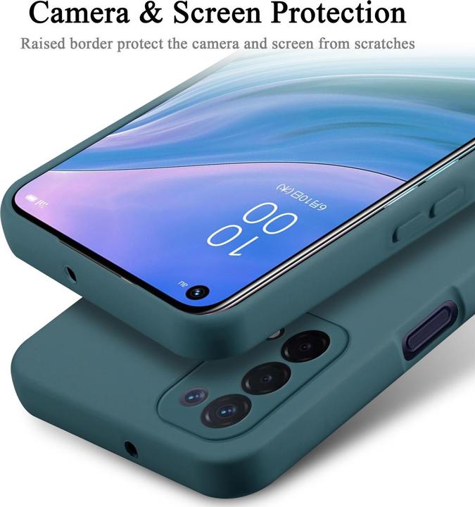 Immagine prodotto Cadorabo Custodia per OPPO A54 5G / A74 5G TPU con design in silicone a protezione dai liquidi (Oppo A74 5G)