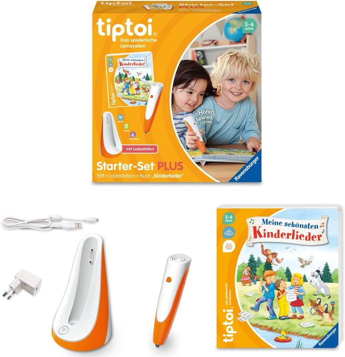 Produktbild Ravensburger Tiptoi Starter-Set + Buch Meine schönsten Kinderlieder (Deutsch)