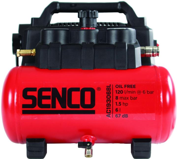 Immagine prodotto Senco AC19306BL-EU. COMPRESSORE D'ARIA 230V 6L (8 bar, 6 l)