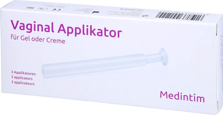 Produktbild Medintim Vaginal Applikator für Gel/Creme, 3 St (Intimgel)