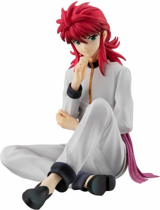 Actual product image Megahouse Yu Yu Hakusho G.E.M. PVC Statue Kurama Palm Size 9 cm