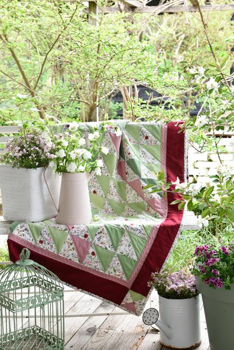 Produktbild Westfalenstoffe Baumwoll-Stoff Florenz "Rosen", B 150 cm, Meterware